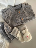 The "Snuggle & Discover" Knitted Gift Box | Grow-With-Me Set (Size 0-6M)