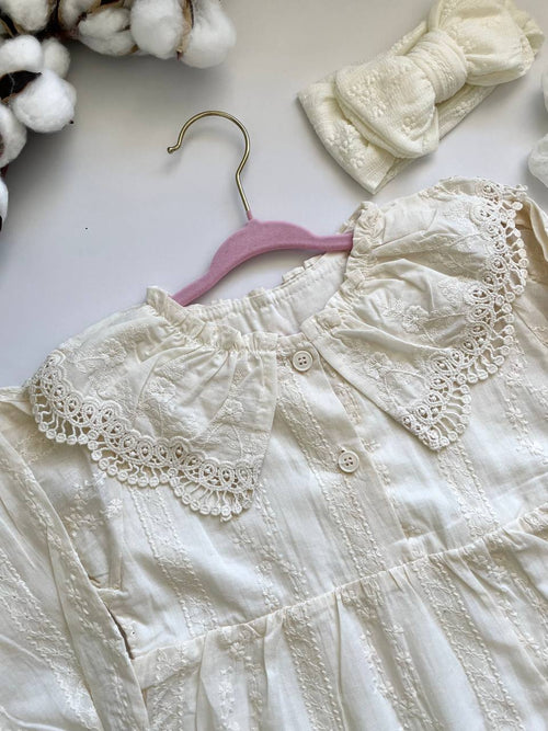 Premium Lace Dress Set (Size 2T)