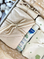 The "First Moments" Premium Organic Newborn Set – Clover Edition
